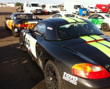 Boxster and MR2 at Donington
