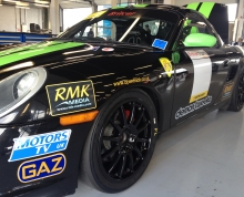 Almost fully stickered at Silverstone