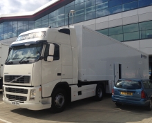 The Newbridge team truck