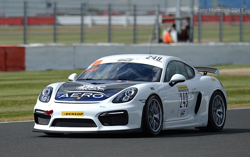 Racing - at last - in the Cayman GT4; photo © Gary Harman