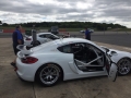 Both cars at Silverstone for shakedown with Devon Modell