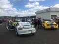 Parc ferme after qualifying