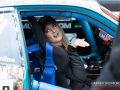 Michelle in the car - no idea what she as asking about!