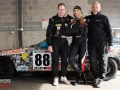 Myself, Michell and Philip Waters - 4Pot Trophy Manager