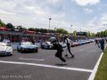 LeMans style start for the Sunday race